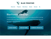 Tablet Screenshot of bluefront.org